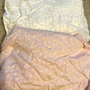 Set of 2 babies r us, 100% cotton crib sheets